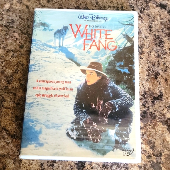 New Walt Disney White Fang Jack London DVD Alaskan Frontier SEALED - Picture 1 of 7